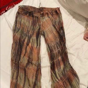 Sheer pants /beach cover up